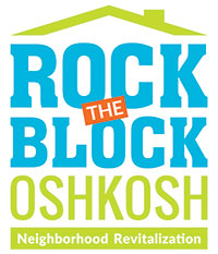 Rock the Block Oshkosh Logo