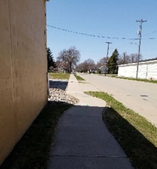Walk Protrudes Out