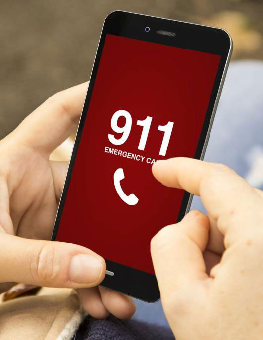 Cell phone calling 911