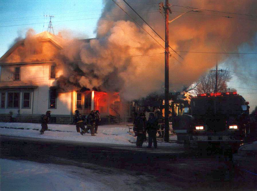 Multiple fatality fire in Oshkosh set by a juvenile. The child who lit the fire was one of the fatalities.