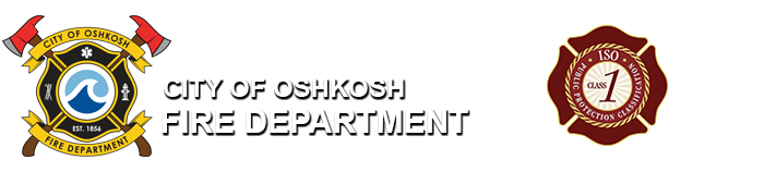 City of Oshkosh Fire Department Banner