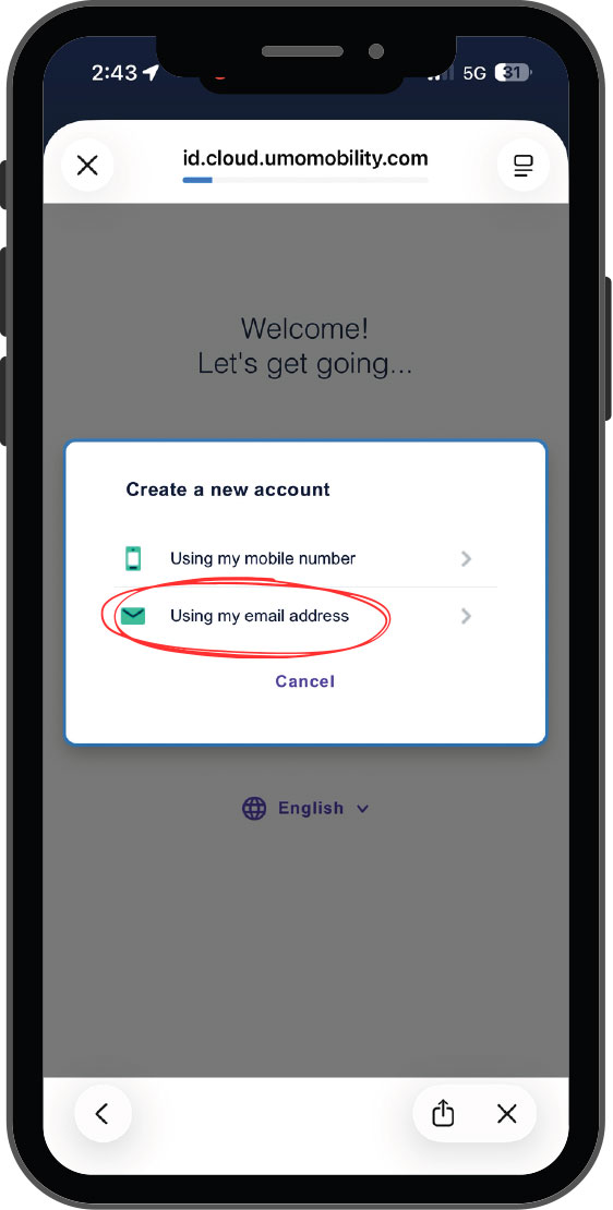 UMO App step 5
