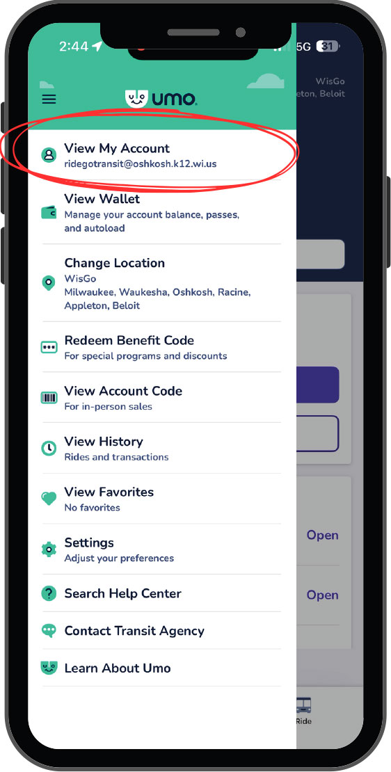UMO App step 6